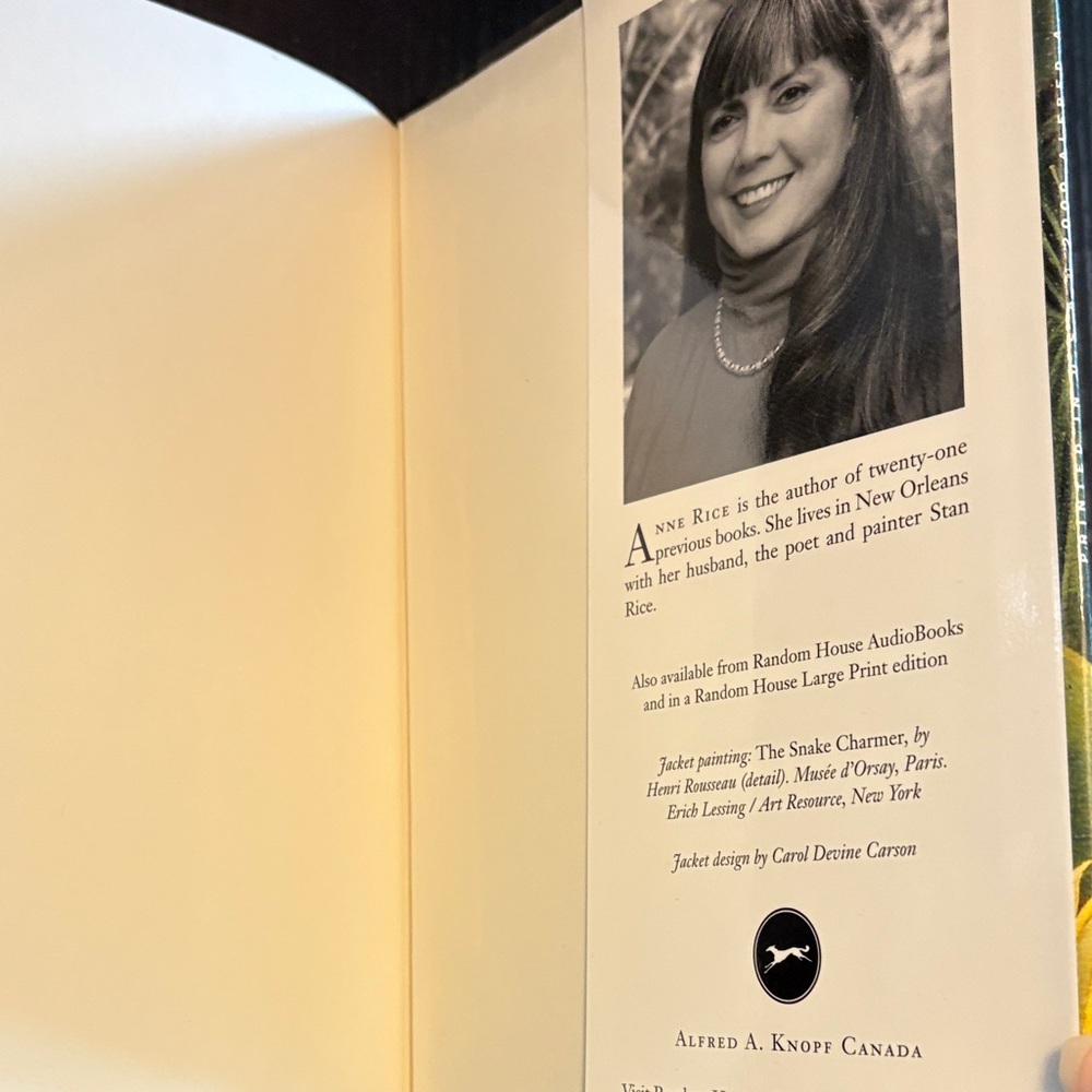 Merrick Hardcover Book by Anne Rice - Picture 6 of 9